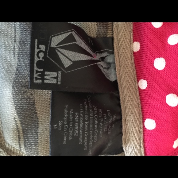 Volcom women’s hoodie size medium tan/brown - Picture 3 of 5